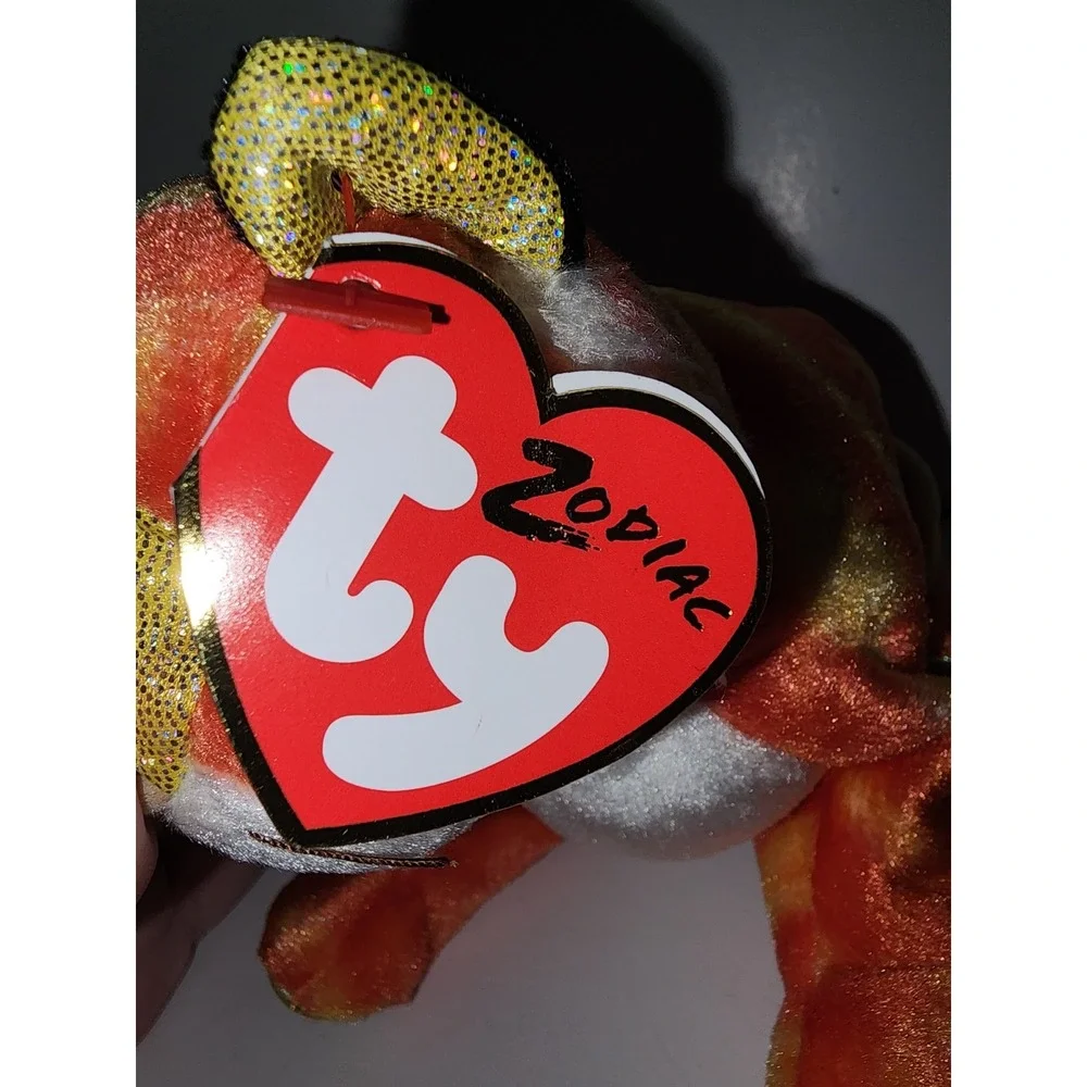 ty Beanie Babies Tiger‎ Zodiac Shiny
